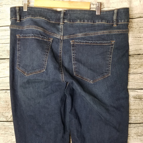 Lane Bryant High Rise Skinny Tighter Tummy Tech Jeans Womens Size 18S.Waist ap - Picture 7 of 9